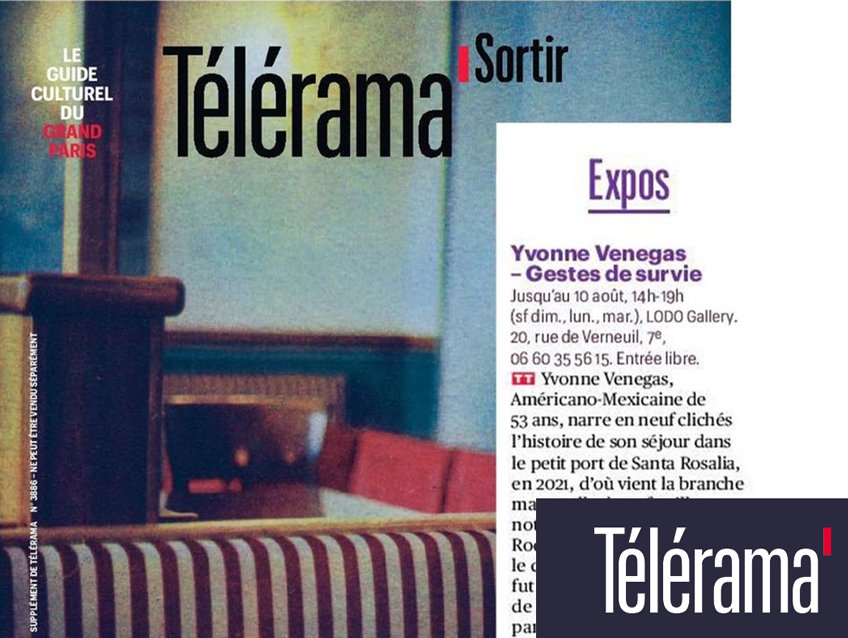 Télérama Yvonne Venegas